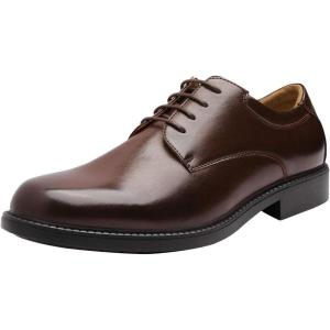 Bruno Marc Men’s Oxfords(Dark Brown)