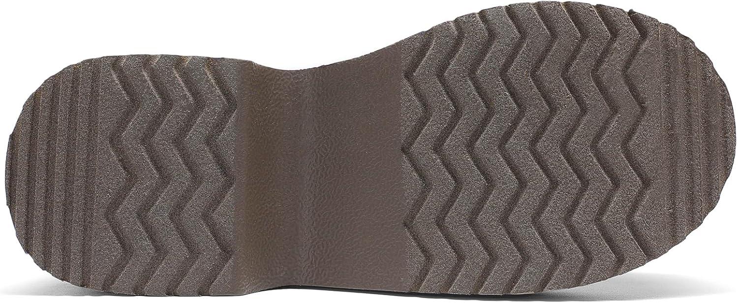 imageDREAM PAIRS Womens Platform Mules Faux Suede Slip on Memory Foam NonSlip Lightweight Closed Toe Clogs Slippers ShoesTaupe