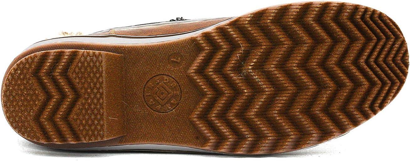 imageDREAM PAIRS Womens River1 Mid Calf Waterproof Winter Snow BootsTan Khaki