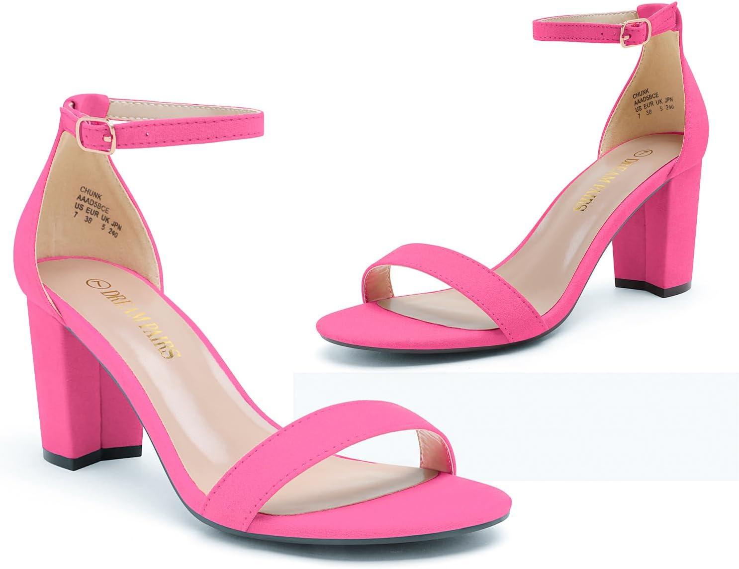 imageDream Pairs Womens ChunkleFuchsiasuede