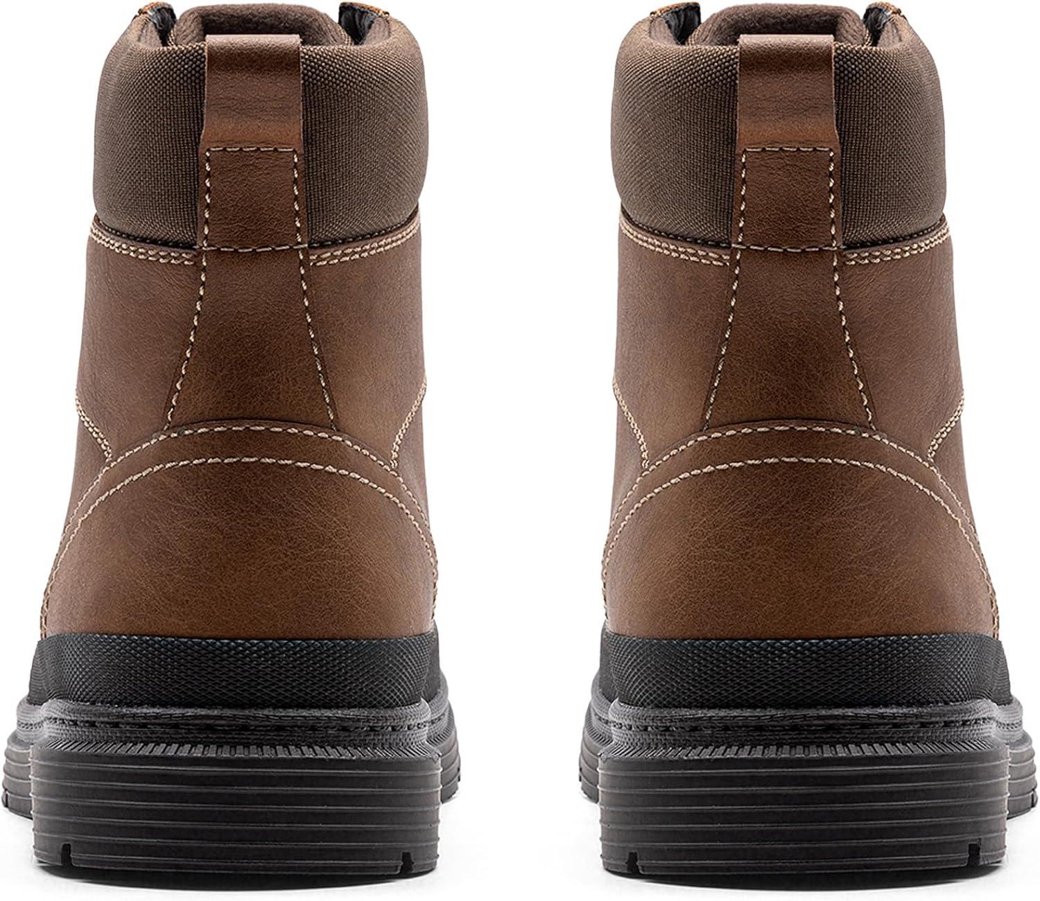 imageBruno Marc Mens Snow Winter Insulated Waterproof Outdoor BootsBrown