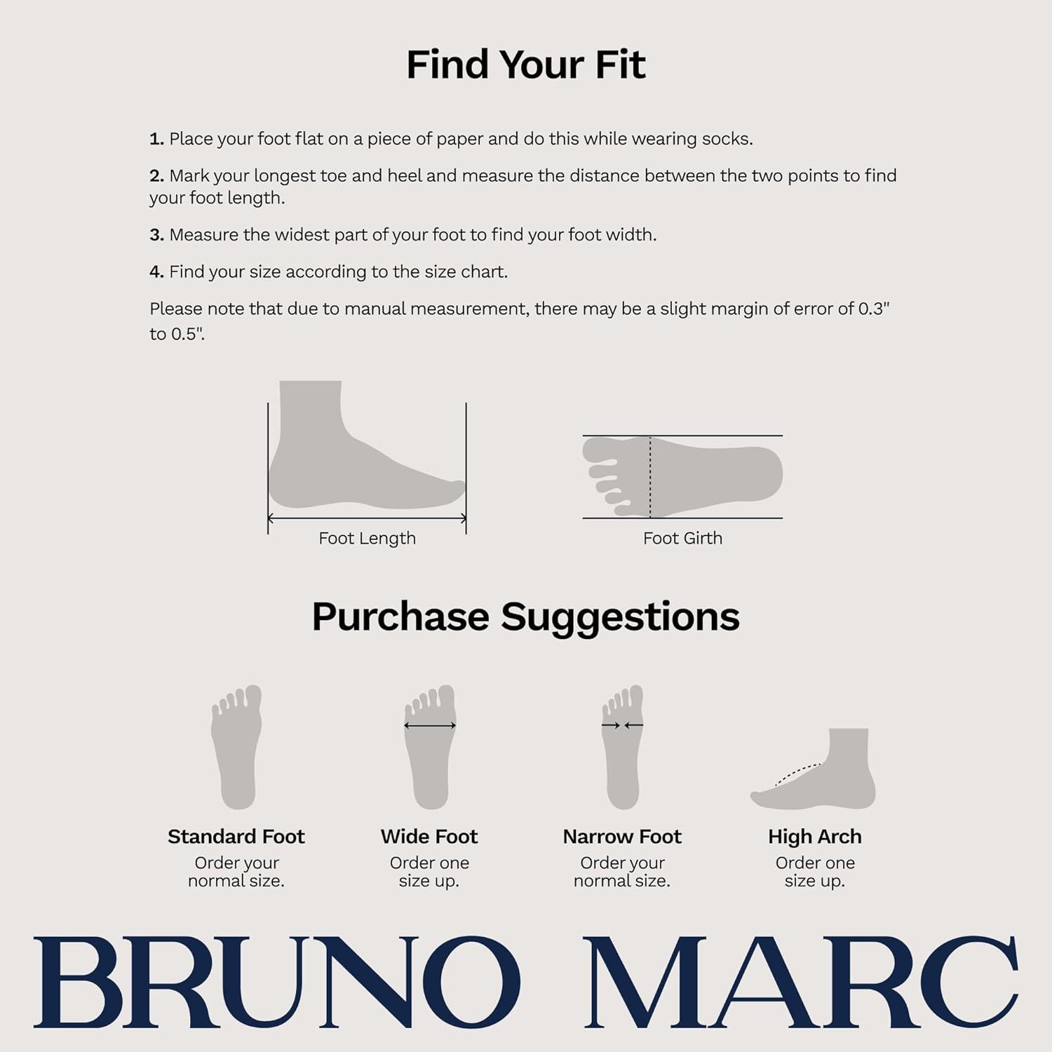 imageBruno Marc Mens MaxFlex Dress Sneakers Oxfords Casual Wingtip Brogue ShoesBlack