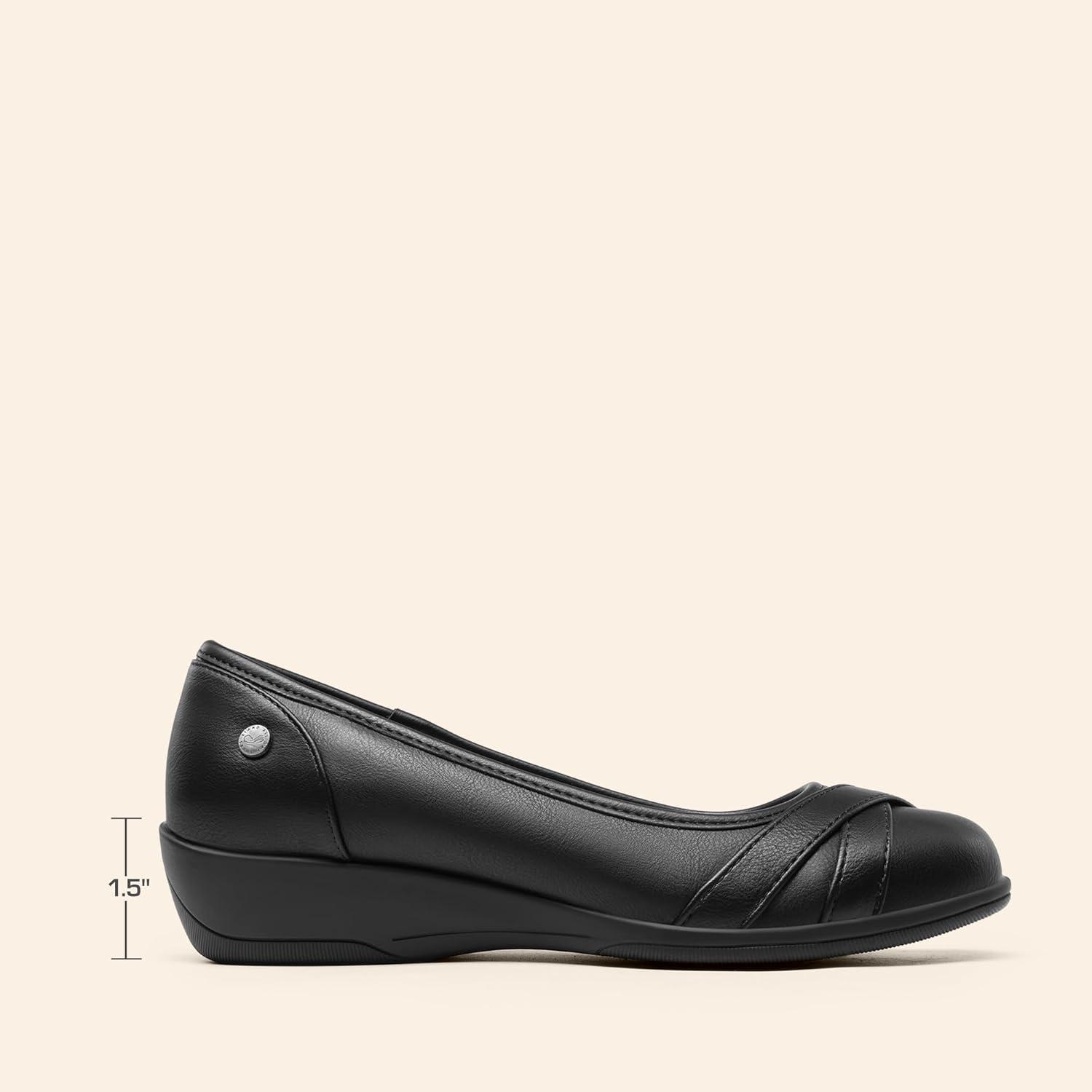 imageDREAM PAIRS Womens Ballet Flats Business Office Work Dress Shoes Comfortable Dressy Flats for Women