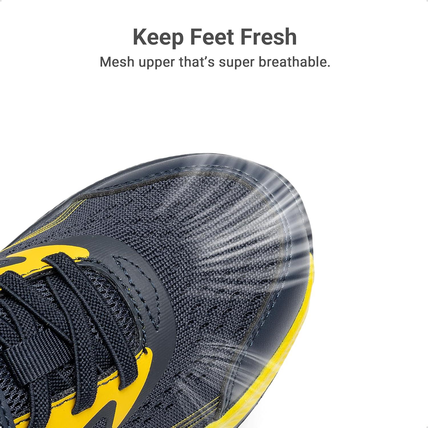 imageDREAM PAIRS Boys Girls Shoes Kids Tennis Sneakers Athletic Running Walking School Gym Lightweight Footwear for LittleBig KidNavyYellow