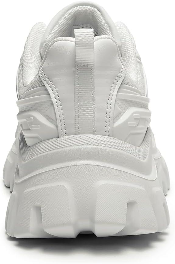 imageDREAM PAIRS Womens Chunky Platform Fashion SneakersWhitebold