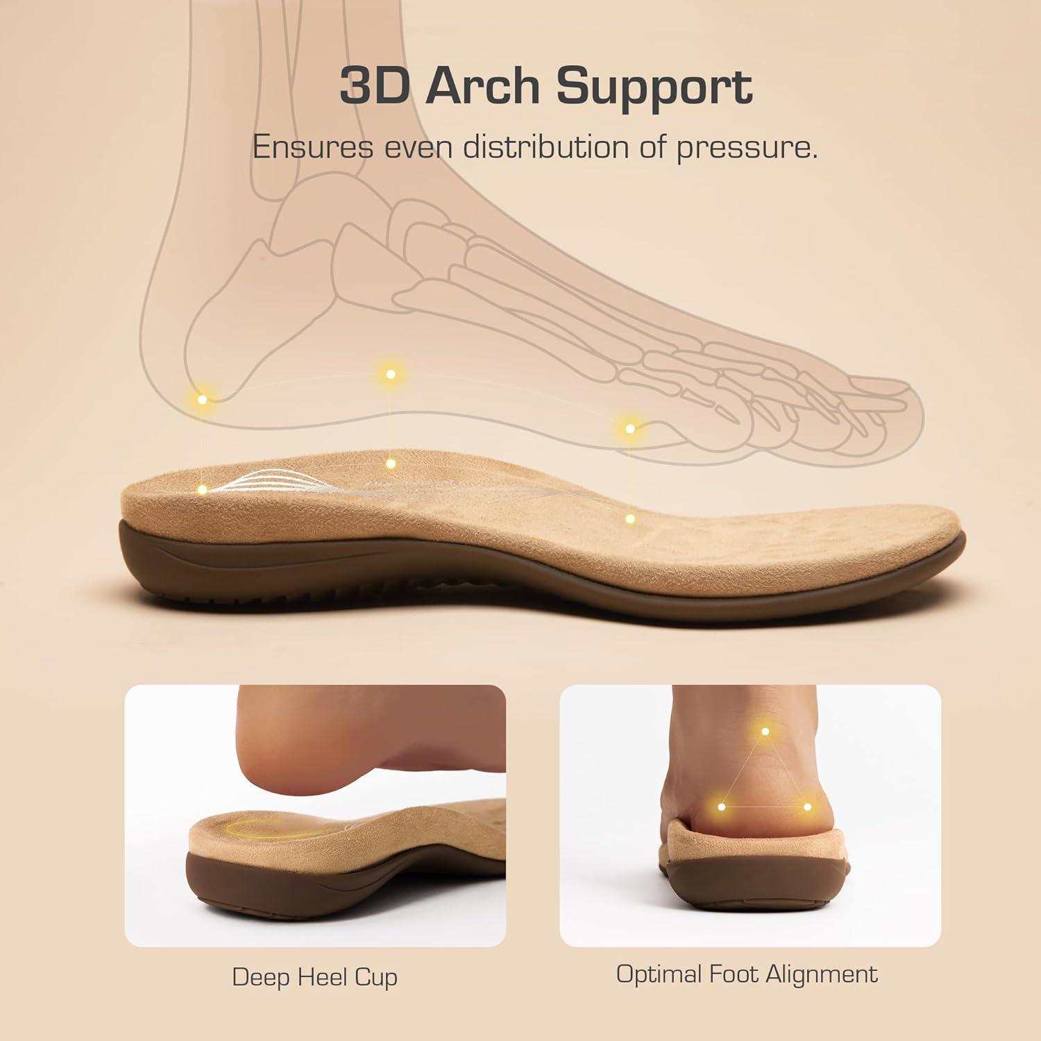 imageDREAM PAIRS Orthotic Thong Sandals for Women Arch Support Flip Flops Comfortable Lightweight Slip On Sandals for Walking Casual Summer Everyday WearGoldcork