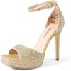 Gold-rhinestone