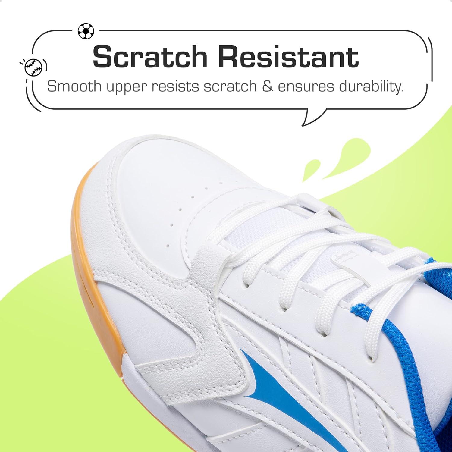 imageDREAM PAIRS Kids Soccer CleatsWhiteBlue