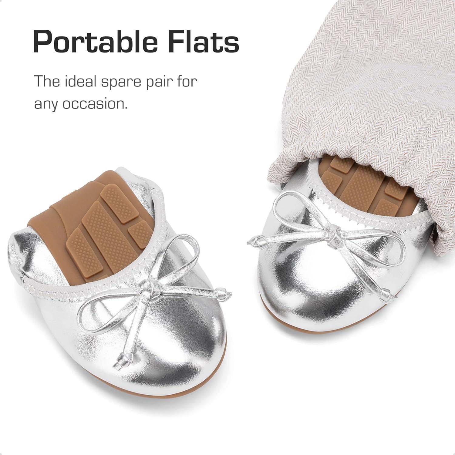 imageDREAM PAIRS Little Girls Toddler Ballet Flats Dress Shoes Mary Janes ShoesSilver