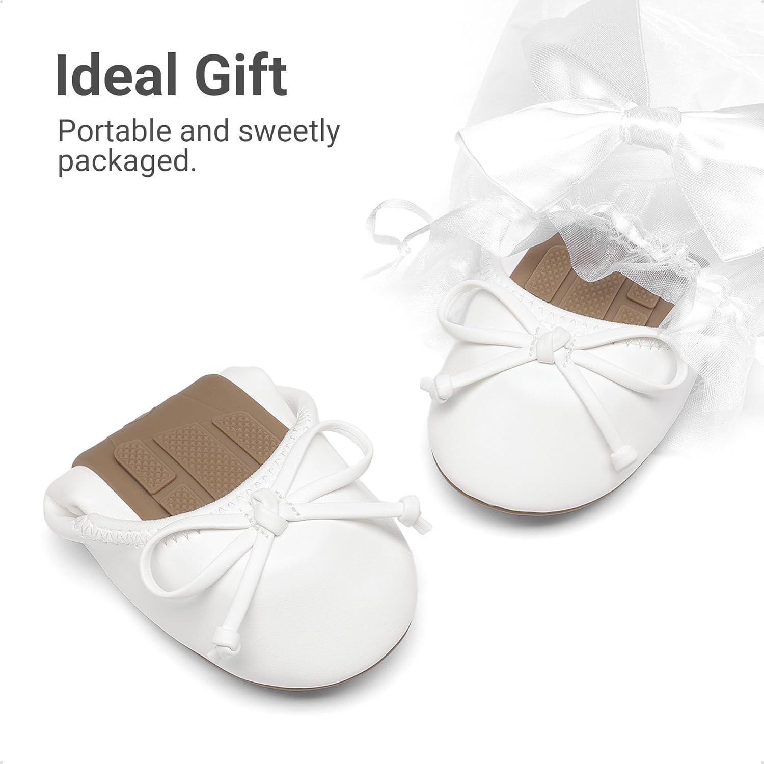 imageDREAM PAIRS Little Girls Toddler Ballet Flats Dress Shoes Mary Janes ShoesWhite