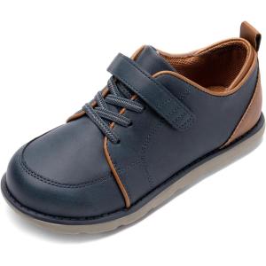 DREAM PAIRS Boys Dress Shoes Sneaker Casual Oxfords Formal School Uniform Shoes for Toddler Little Kid(Navy)