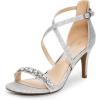 Silver-rhinestone