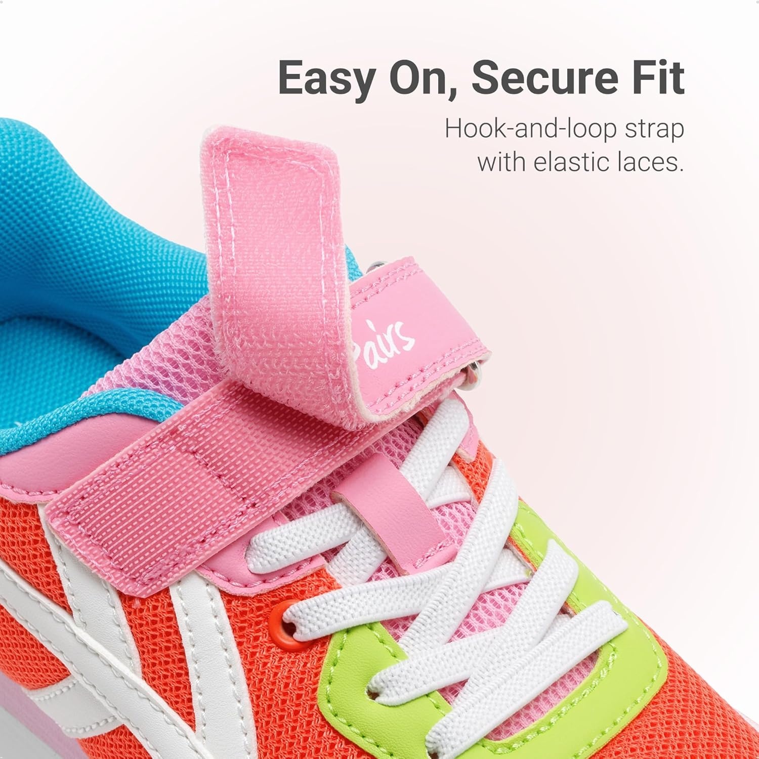 image:imageDREAM PAIRS Girls Sneakers Tennis Running Casual Footwear Breathable Lightweight Colorful Classic Walking Shoes for LittleBig KidOrange