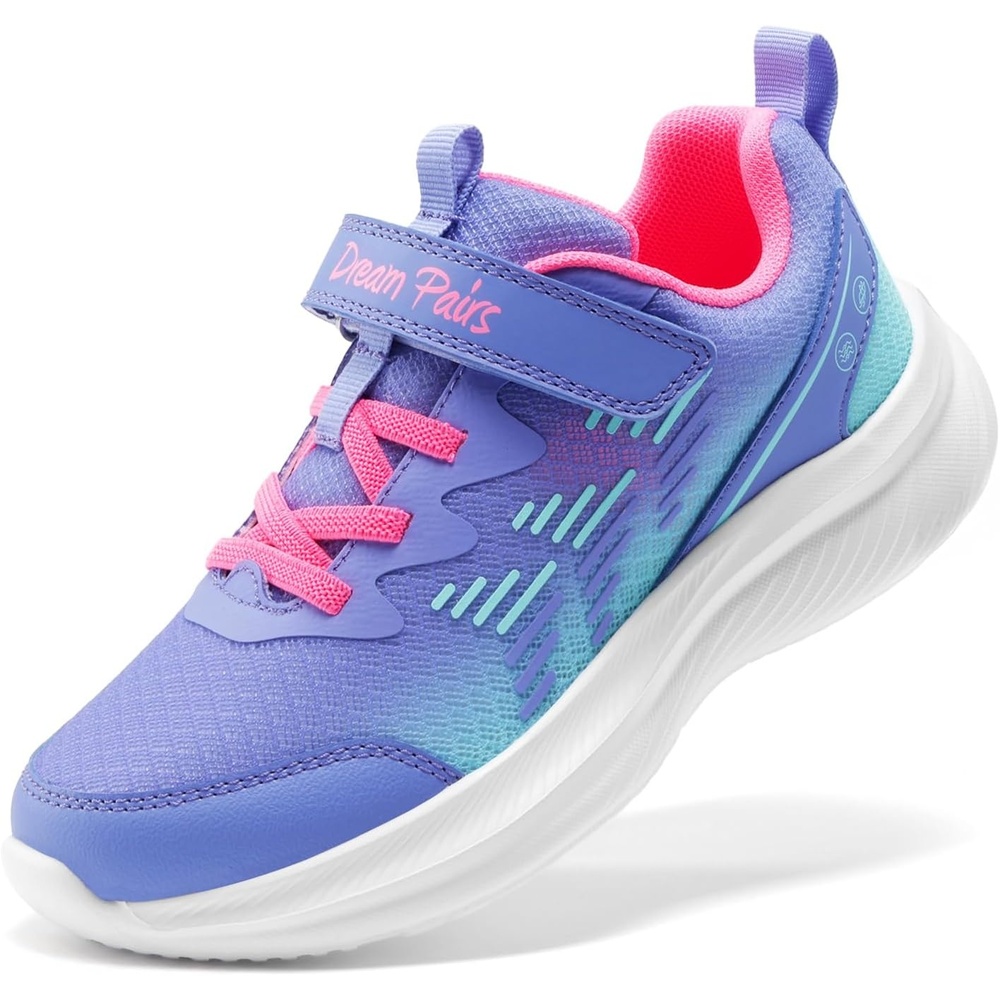 image:imageDREAM PAIRS Boys Girls Shoes Kids Tennis Running Gym Athletic Sneakers Breathable Lightweight for Little Big KidBlueLight Green