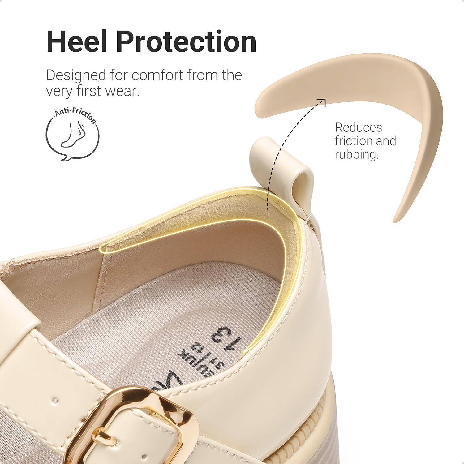 image:imageDREAM PAIRS Girls Mary Jane Dress Shoes School Uniform TStrap Loafers Platform Chunky Heel Closed Toe FlatsBeige