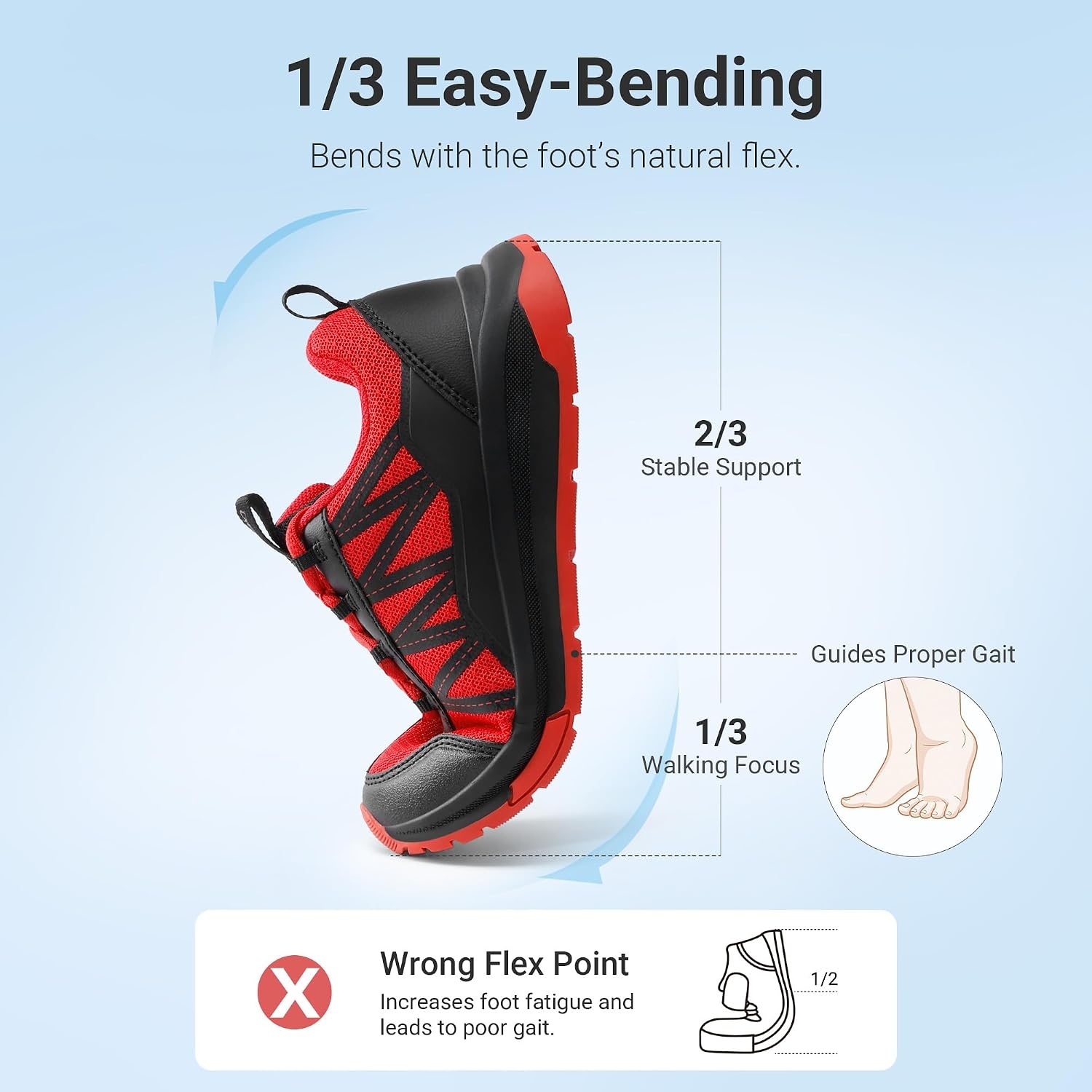 image:imageDREAM PAIRS Boys Girls Shoes Kids DuraPlay Tennis Running Non Slip Athletic Walking Lightweight Lace Up Footwear Sneakers for LittleBig KidRedBlack