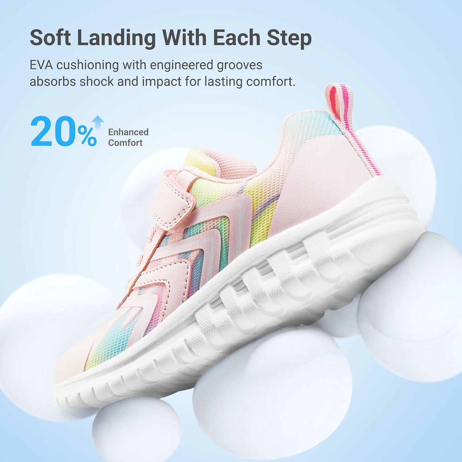 image:imageDREAM PAIRS Kids Shoes Boys Girls Running Footwear Athletic School Sneakers Breathable Lightweight for Little Big KidPink