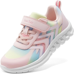 DREAM PAIRS Kids Shoes Boys Girls Running Footwear Athletic School Sneakers Breathable Lightweight for Little Big Kid(Pink)