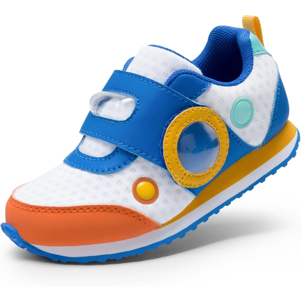 image:imageDREAM PAIRS Toddler Shoes Boys Girls Sneakers Kids Tennis Running Shoes Storybook Lightweight Hook and Loop Casual Walking Shoes
