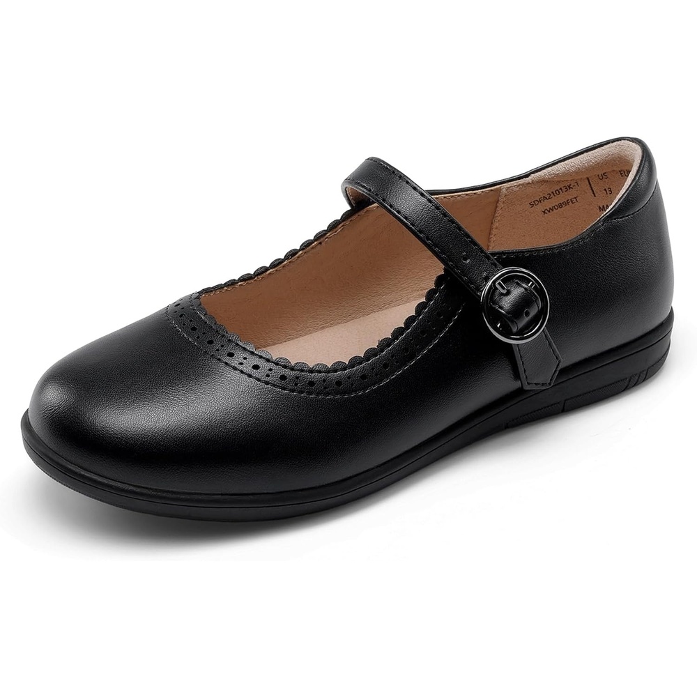 image:imageDREAM PAIRS Girls Mary Jane Flats School Uniform Dress ShoesClassic Black