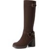 Brown-suede