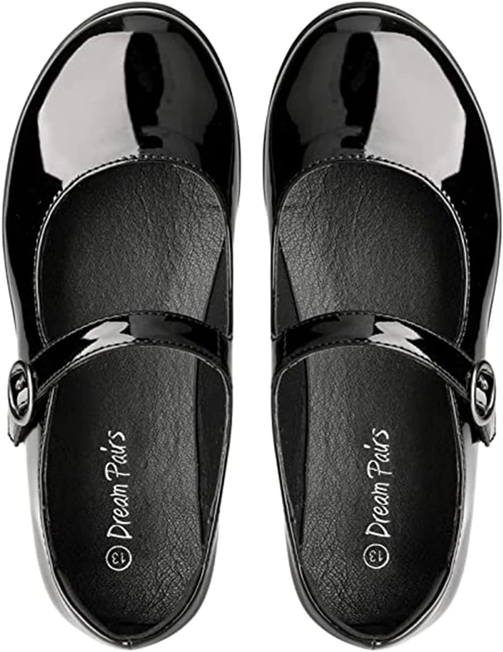 image:imageDREAM PAIRS Girls Mary Jane School Uniform ShoesBlackPatent
