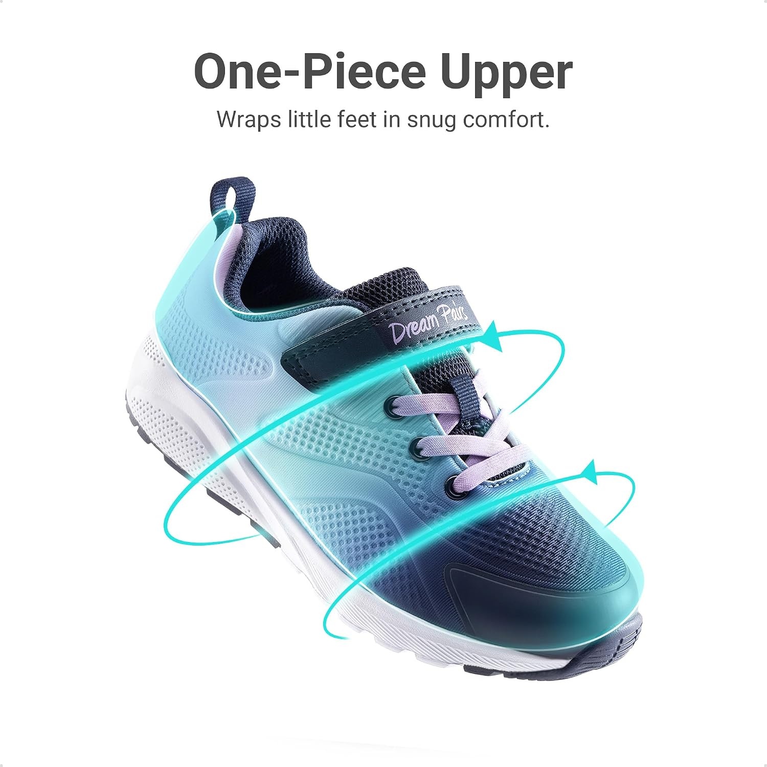 image:imageDREAM PAIRS Girls Shoes Tennis SneakersNavyPurple