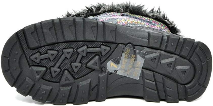 image:imageDREAM PAIRS Girls Snow Waterproof Winter BootsBlack