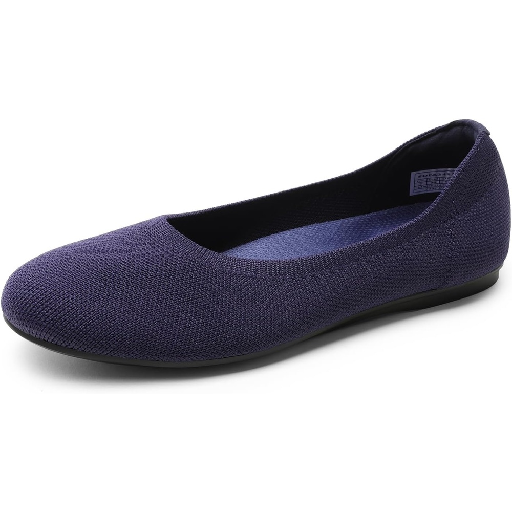 image:imageDREAM PAIRS Womens Dress Knit Ballet Comfort FlatsNavy