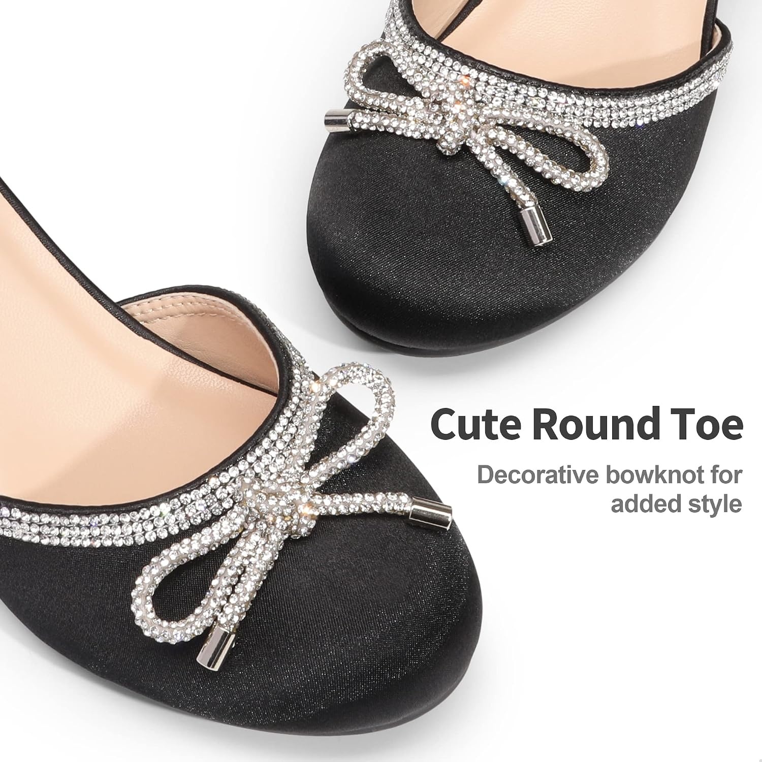 image:imageDREAM PAIRS Flower Girls Dress Shoes Low HeelsBlack