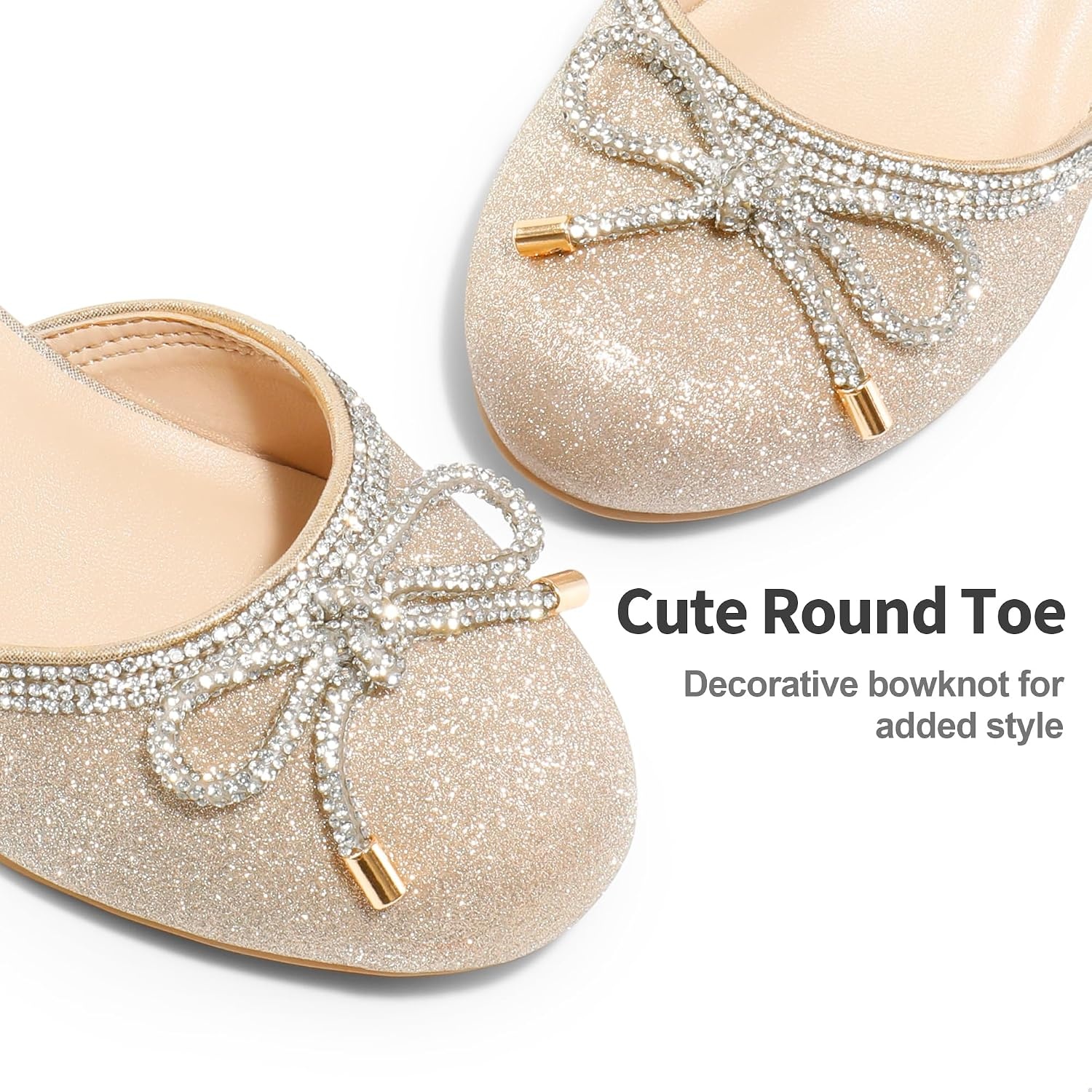 image:imageDREAM PAIRS Flower Girls Dress Shoes Low HeelsGoldglitter