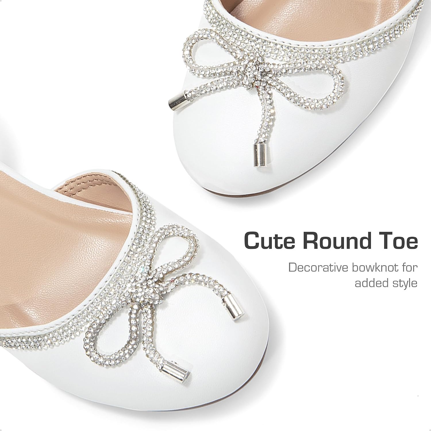 image:imageDREAM PAIRS Flower Girls Dress Shoes Low HeelsWhitepu