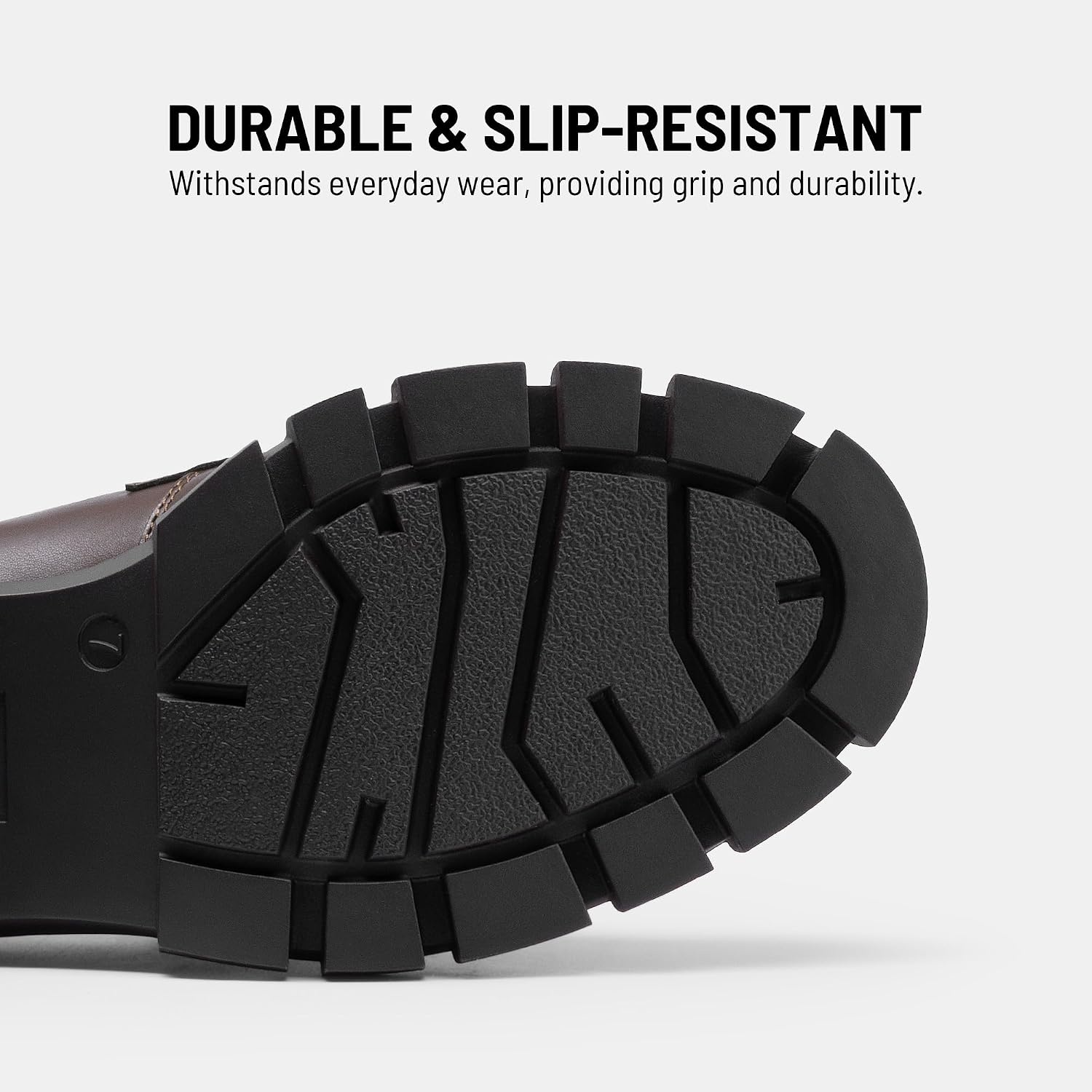 image:imageDREAM PAIRS Womens Platform Chunky LoafersBrown