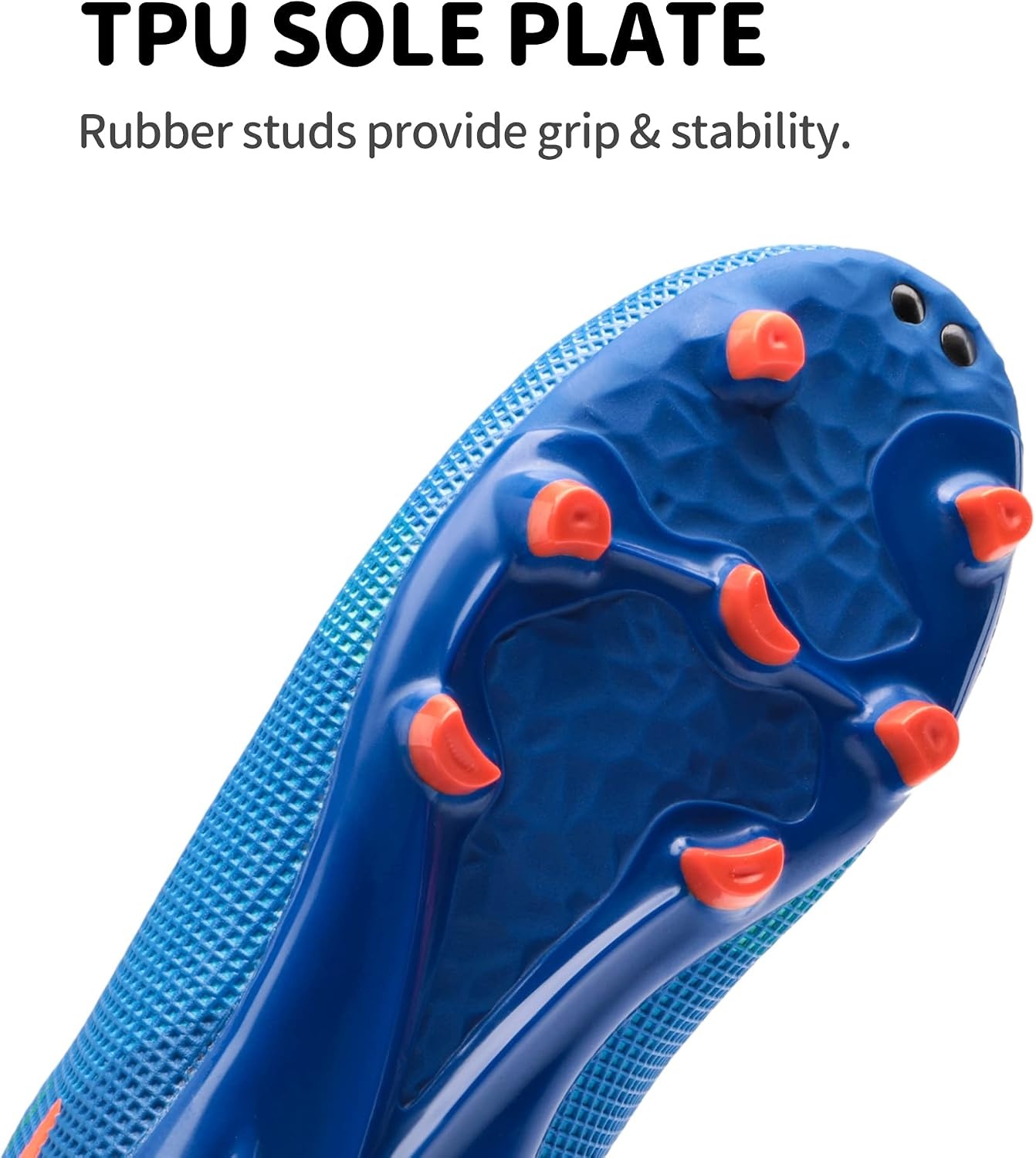 image:imageDREAM PAIRS Boys Girls Soccer CleatsRoyal BlueOrange