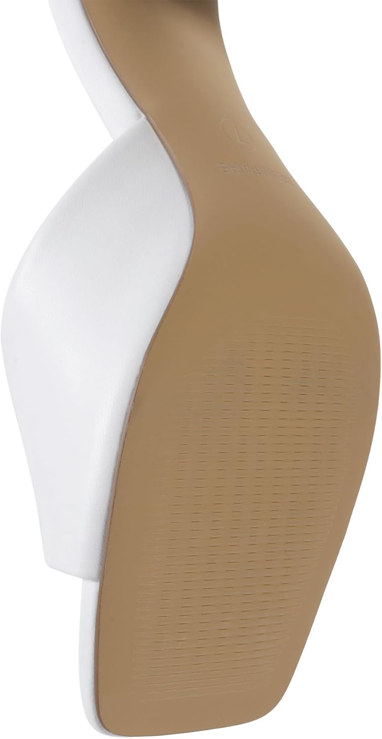 image:imageDREAM PAIRS Womens Comfort Square Toe Kitten Mule HeelsWhite