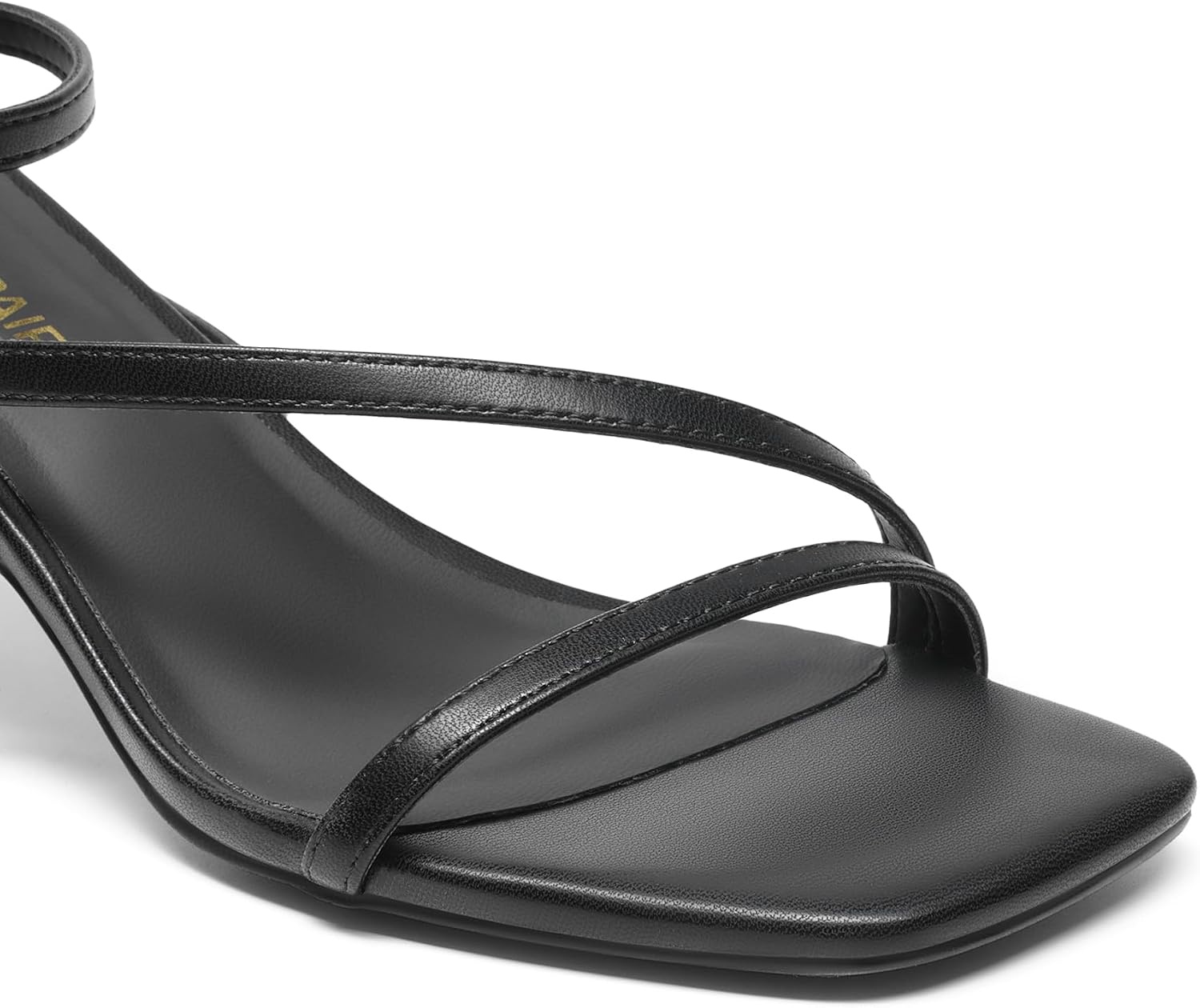 image:imageDREAM PAIRS Womens Low Kitten Heels Strappy SandalsBlack