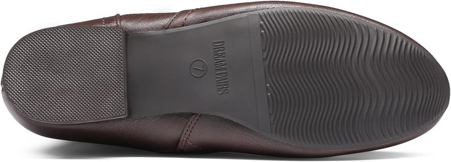 image:imageDREAM PAIRS Womens Wide Calf Knee High BootsWideCalfBrown