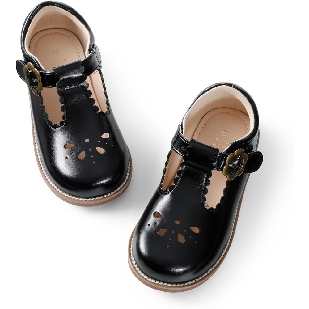 image:imageDREAM PAIRS Girls Mary Jane School Flat Dress ShoesBlack