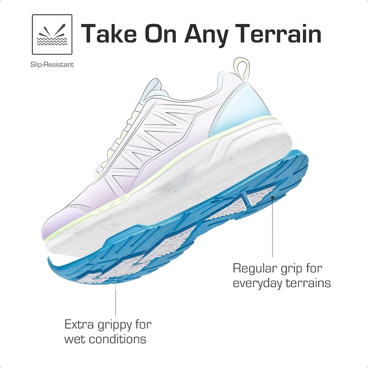 image:imageDREAM PAIRS Kids Shoes Sneakers Lace UpPurpleBlue