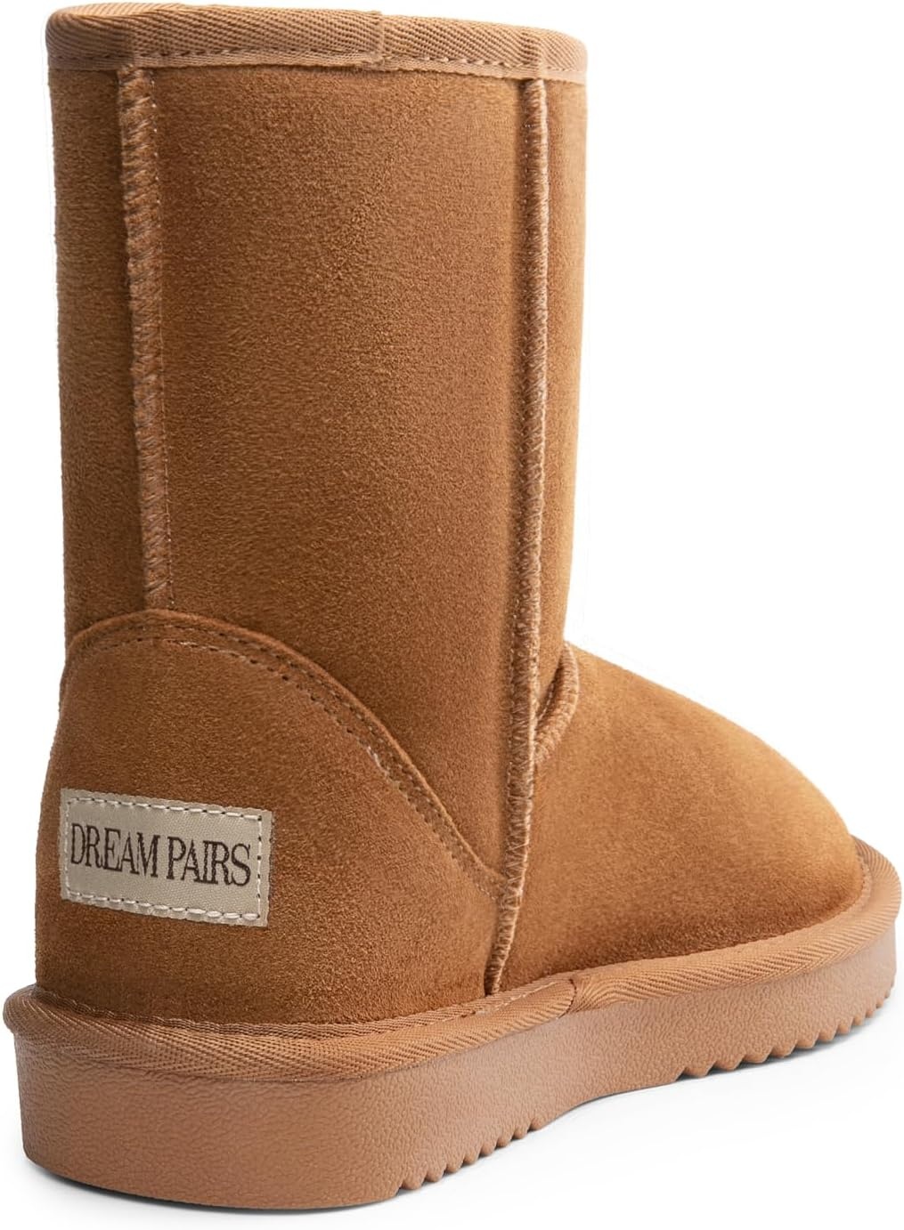 image:imageDREAM PAIRS Womens ShortyNew Mid Calf Winter Snow BootsChesnut