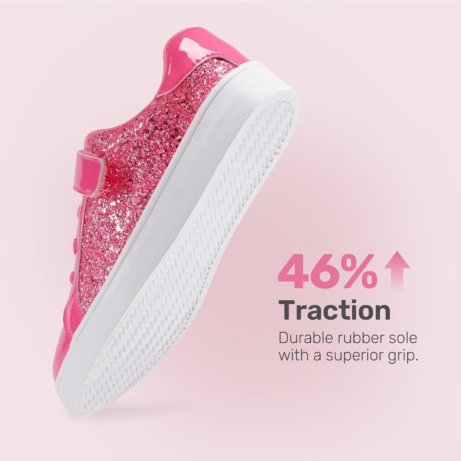image:imageDREAM PAIRS Unisex School Sneakers Tennis ShoesHot Pink